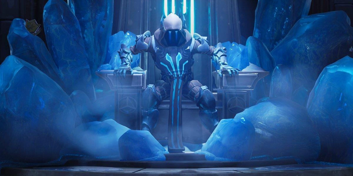 1200x600 The Ice King Fortnite wallpaper, Dual Screen