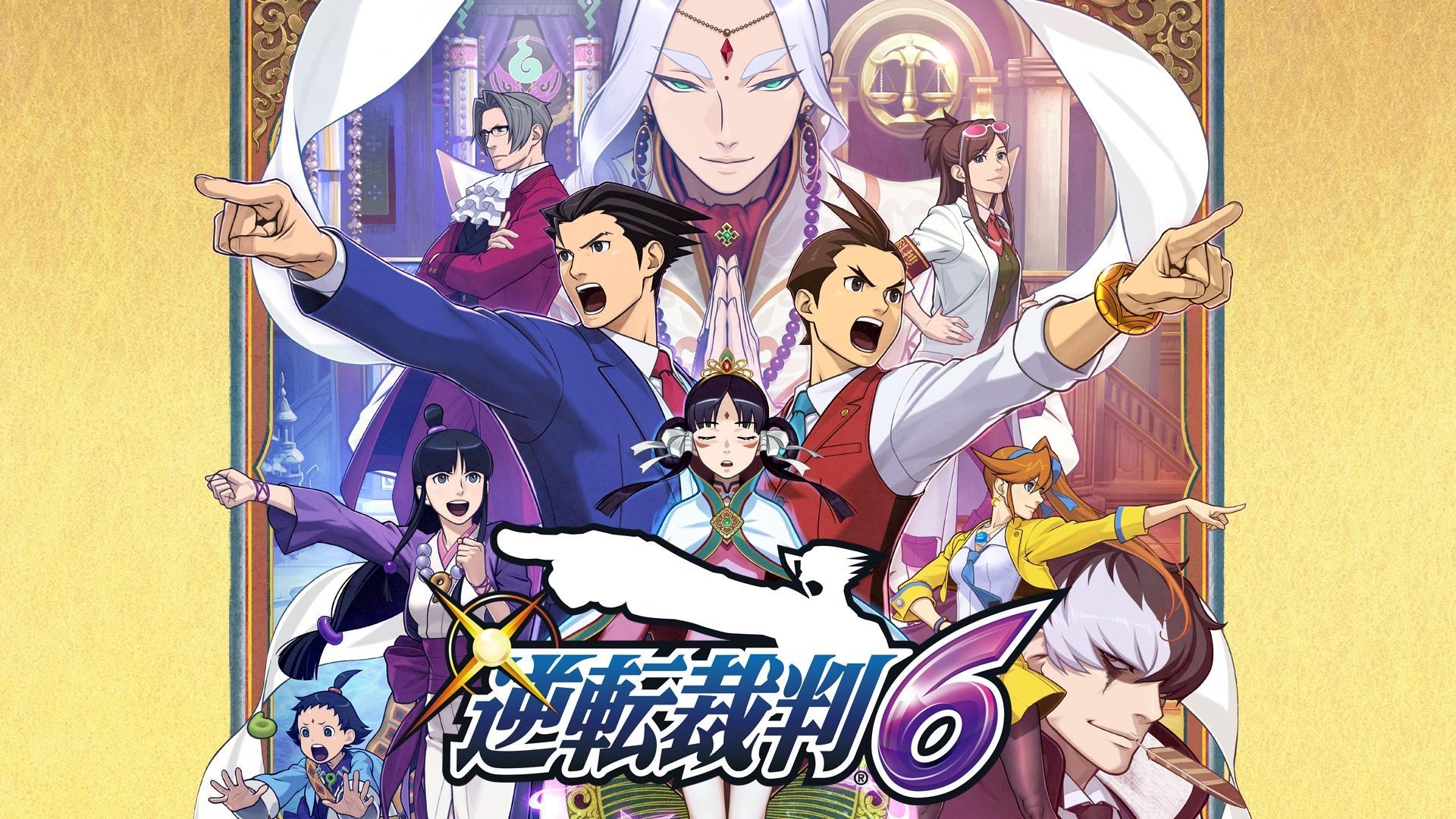 1920x1080 Ace Attorney 6's key visual wallpaper from Nintendo, Desktop