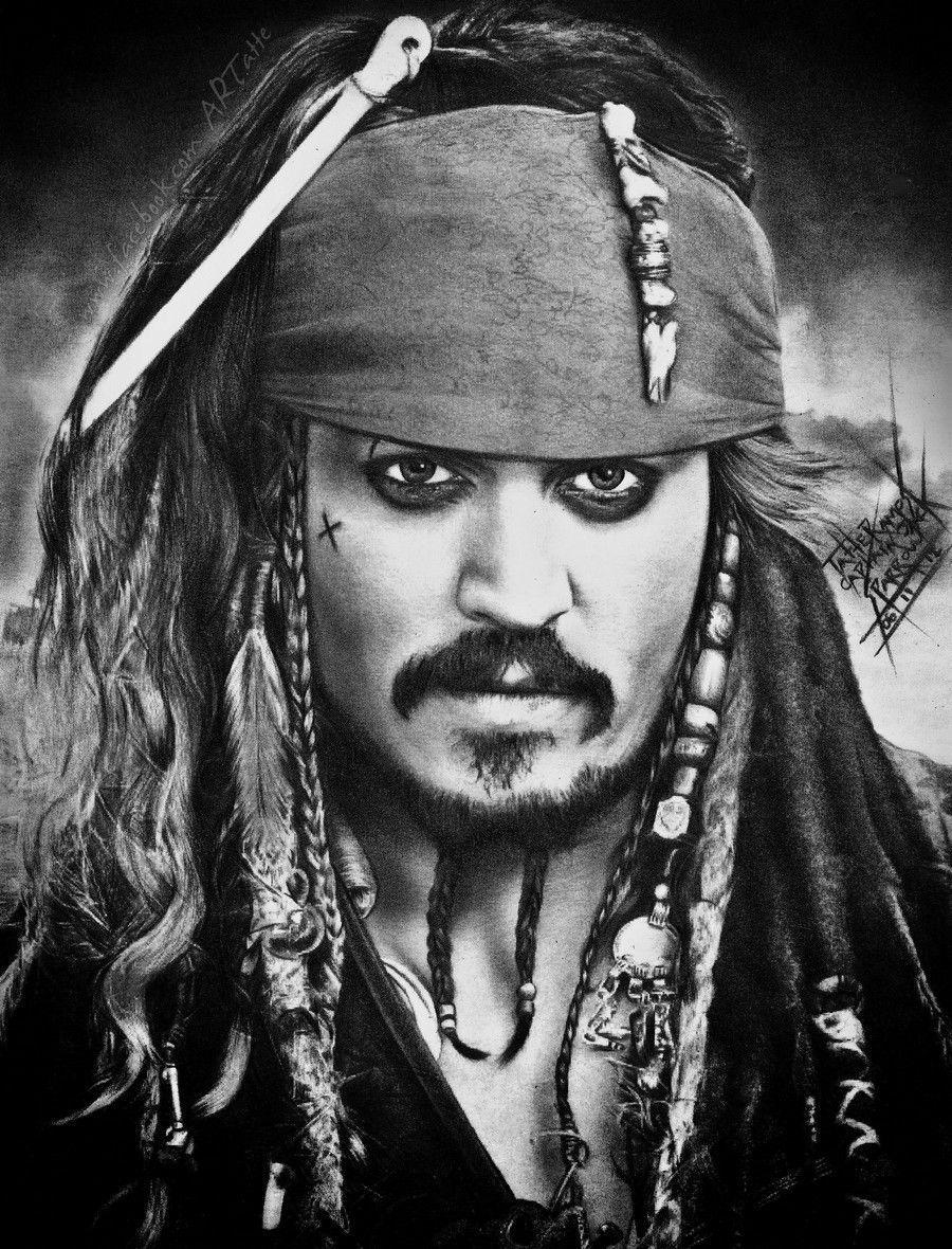 900x1180 Captain Jack Sparrow on ARTatte, Phone