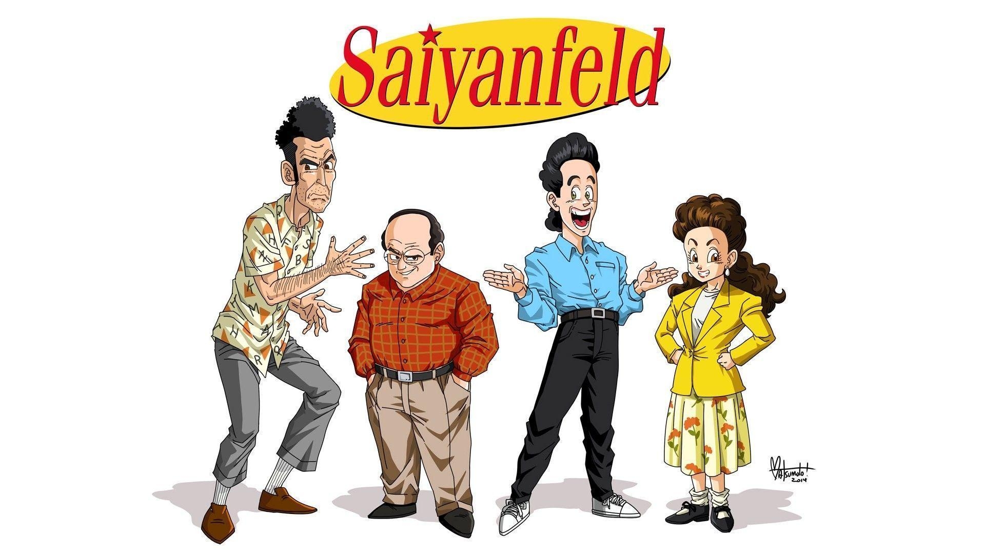 1920x1080 Seinfeld, #Dragon Ball Z, #crossover. Wallpaper No. 272063, Desktop