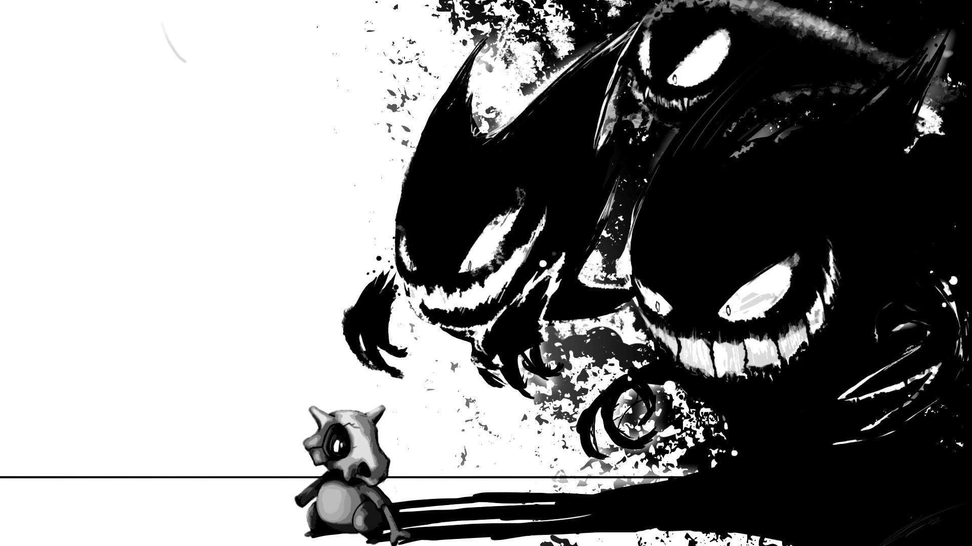 1920x1080 wallpaper: Wallpaper Anime Black And White, Desktop