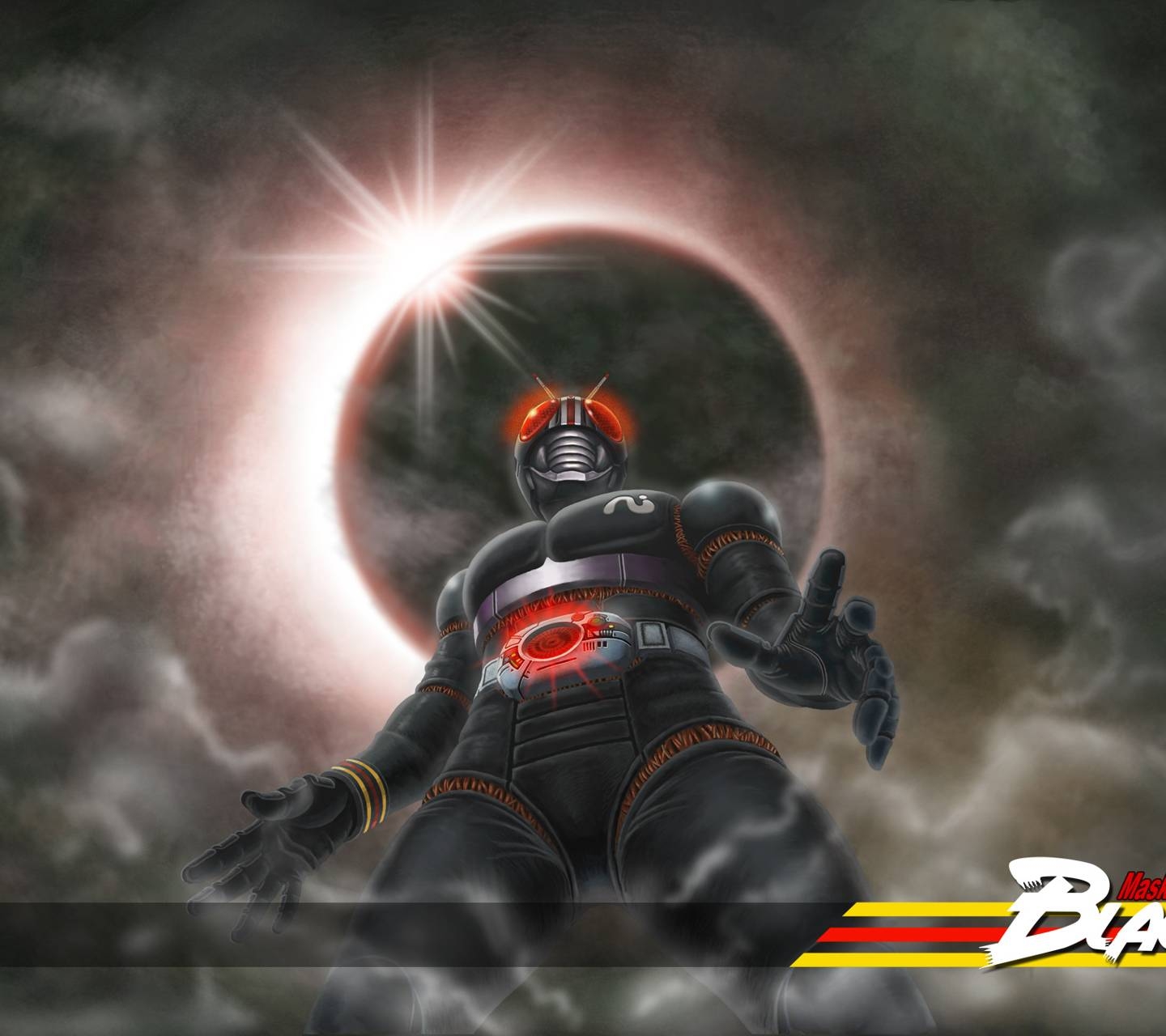 1440x1280 Kamen Rider Black wallpaper, Desktop