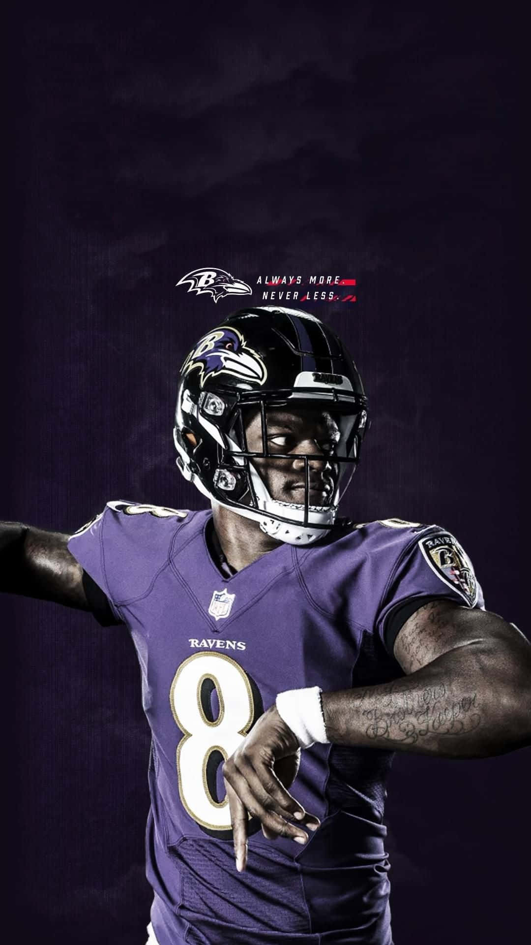 1080x1920 Download Lamar Jackson Baltimore Phone Wallpaper, Phone