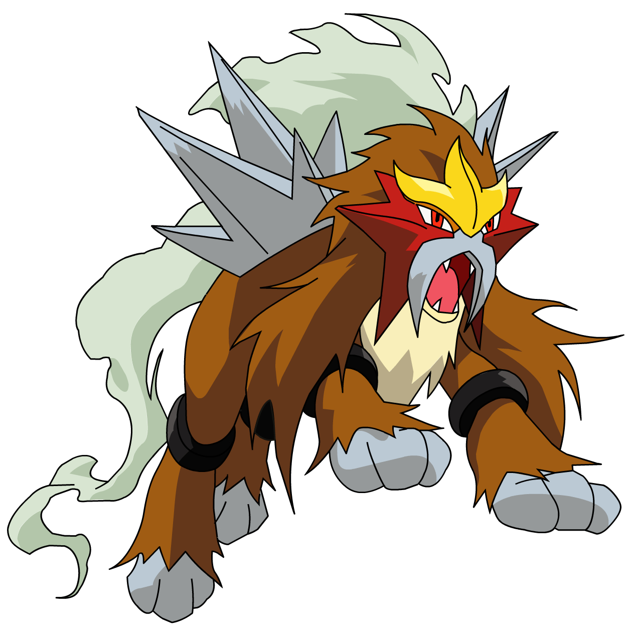 1260x1260 pocketmonsters #pokemon #entei #anime. Pokemon Games & Anime, Phone