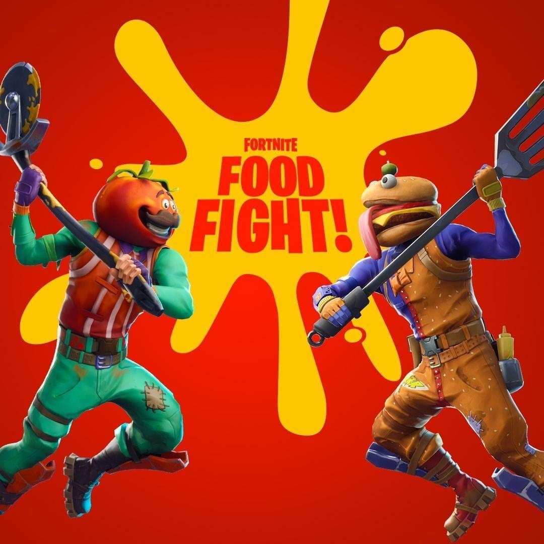 1080x1080 Playing Fortnite NEW MODE!!! Food Fight!!!. buzzybuzz. Epic games, Phone