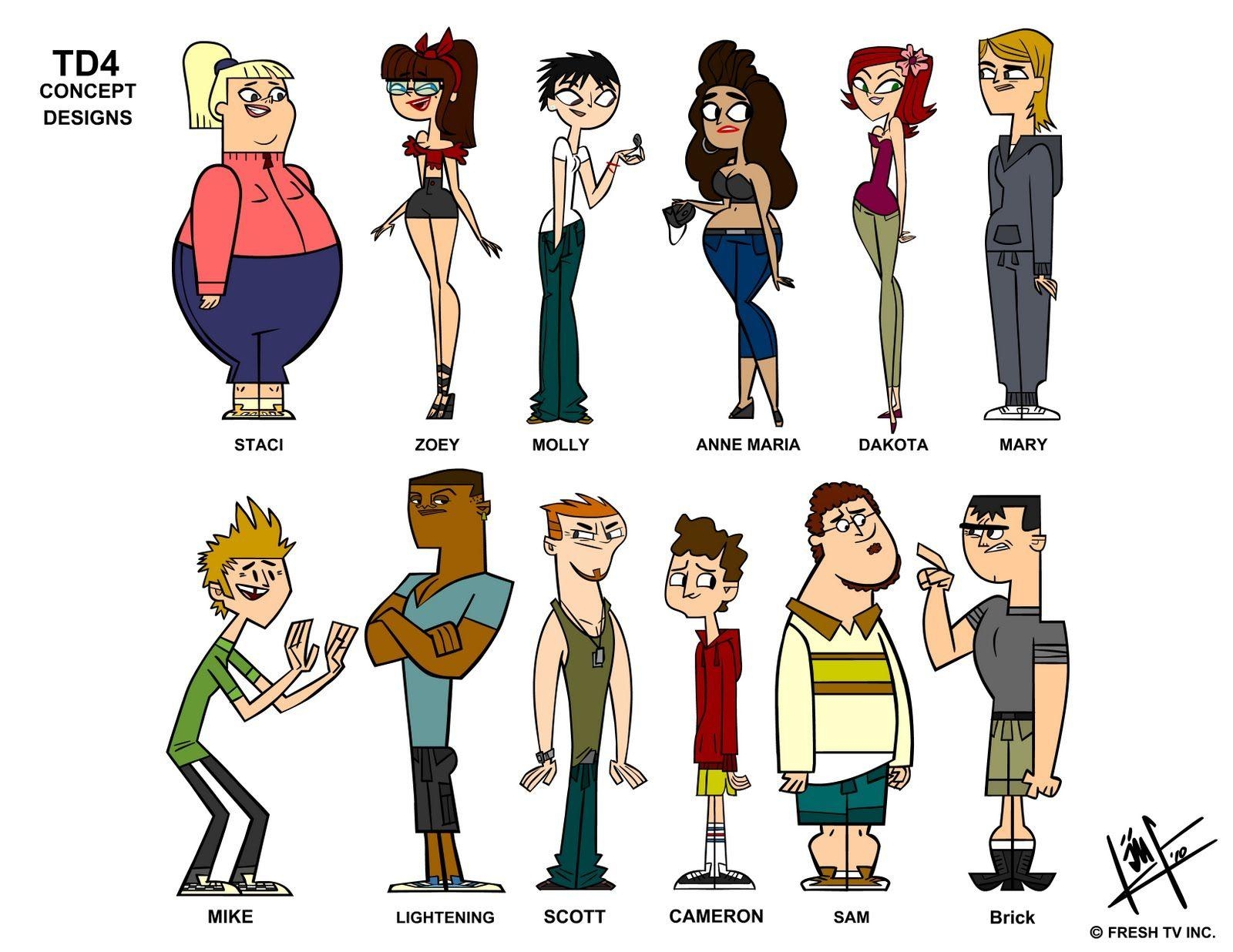 1600x1240 Total Drama / WMG, Desktop