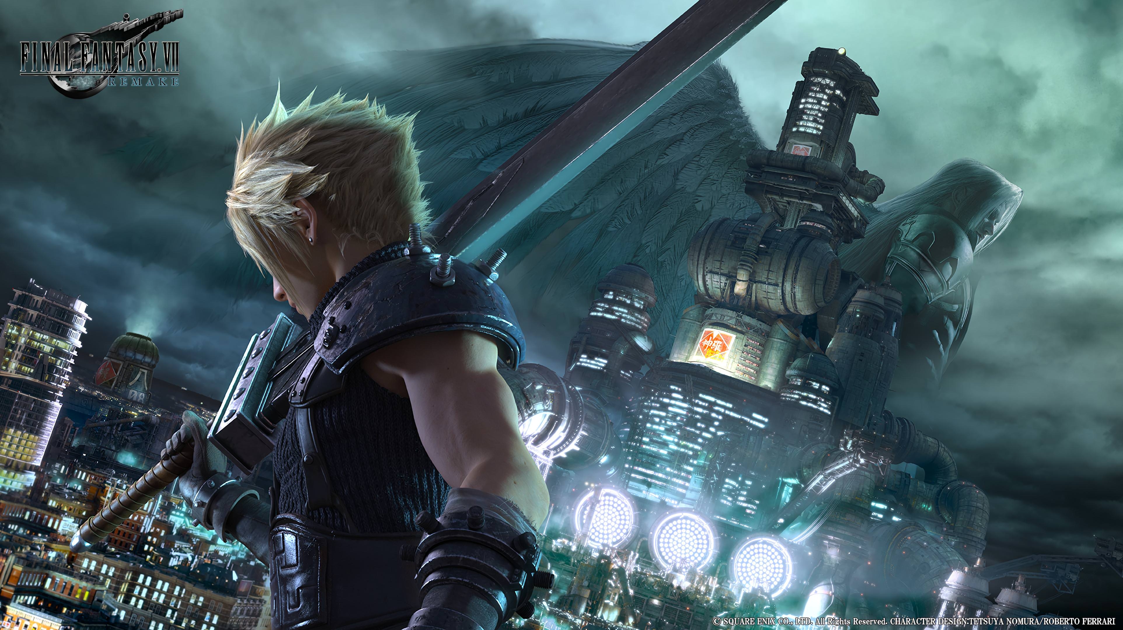 3850x2160 Final Fantasy VII Remake 4k Ultra HD Wallpaper. Background Image, Desktop