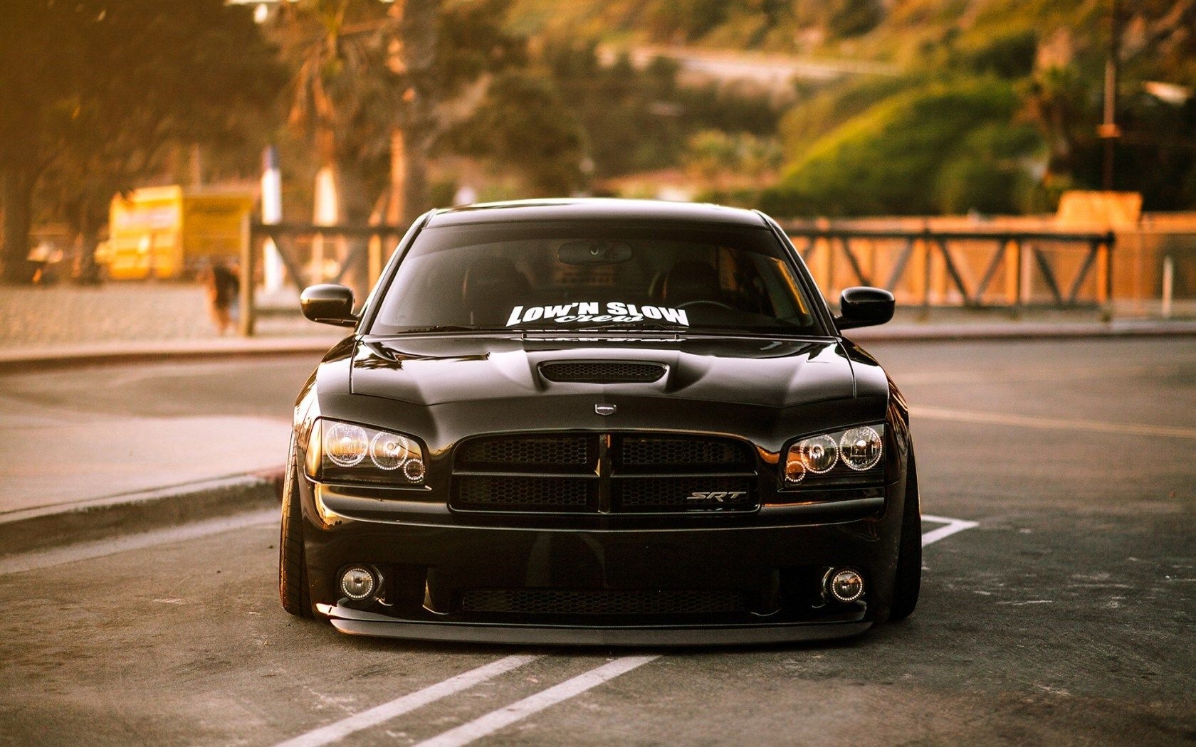 1680x1050 Dodge Charger SRT Front Car, Desktop