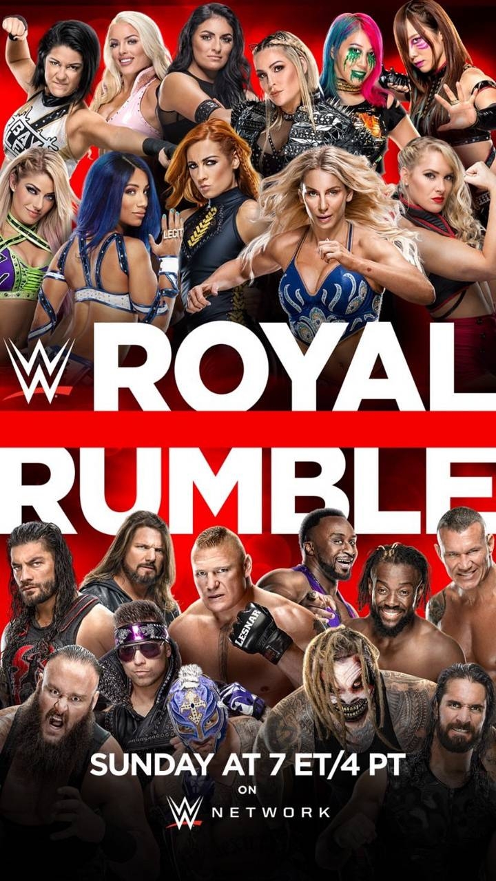 720x1280 Royal Rumble 2020 wallpaper, Phone