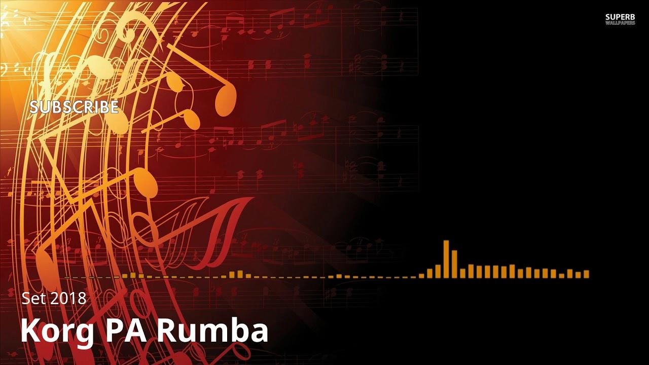 1280x720 Rumba Set Korg PA, Desktop