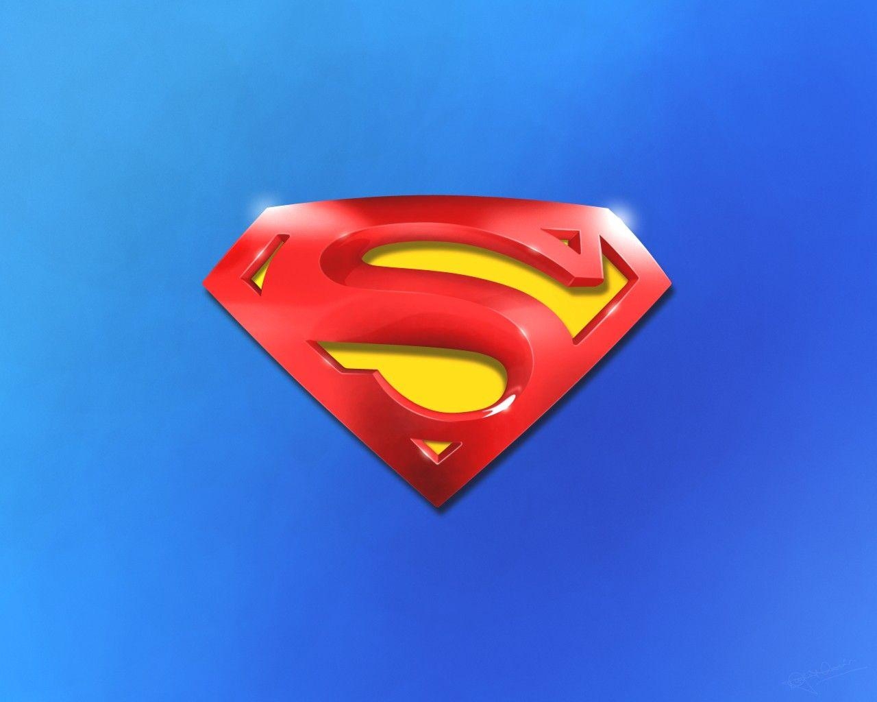 1280x1030 Superman Logo Wallpaper, Desktop