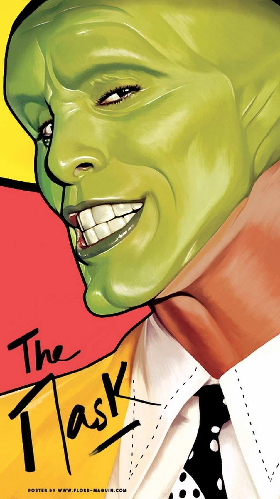 960x1700 The Mask Jim Carrey Wallpaper. Phone Wallpaper. Movie, Phone