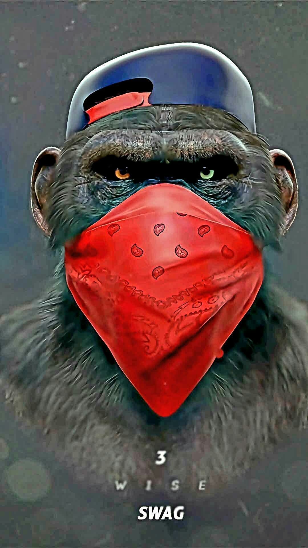 1080x1920 Go Ape ideas. monkey art, gorillas art, gorilla tattoo, Phone