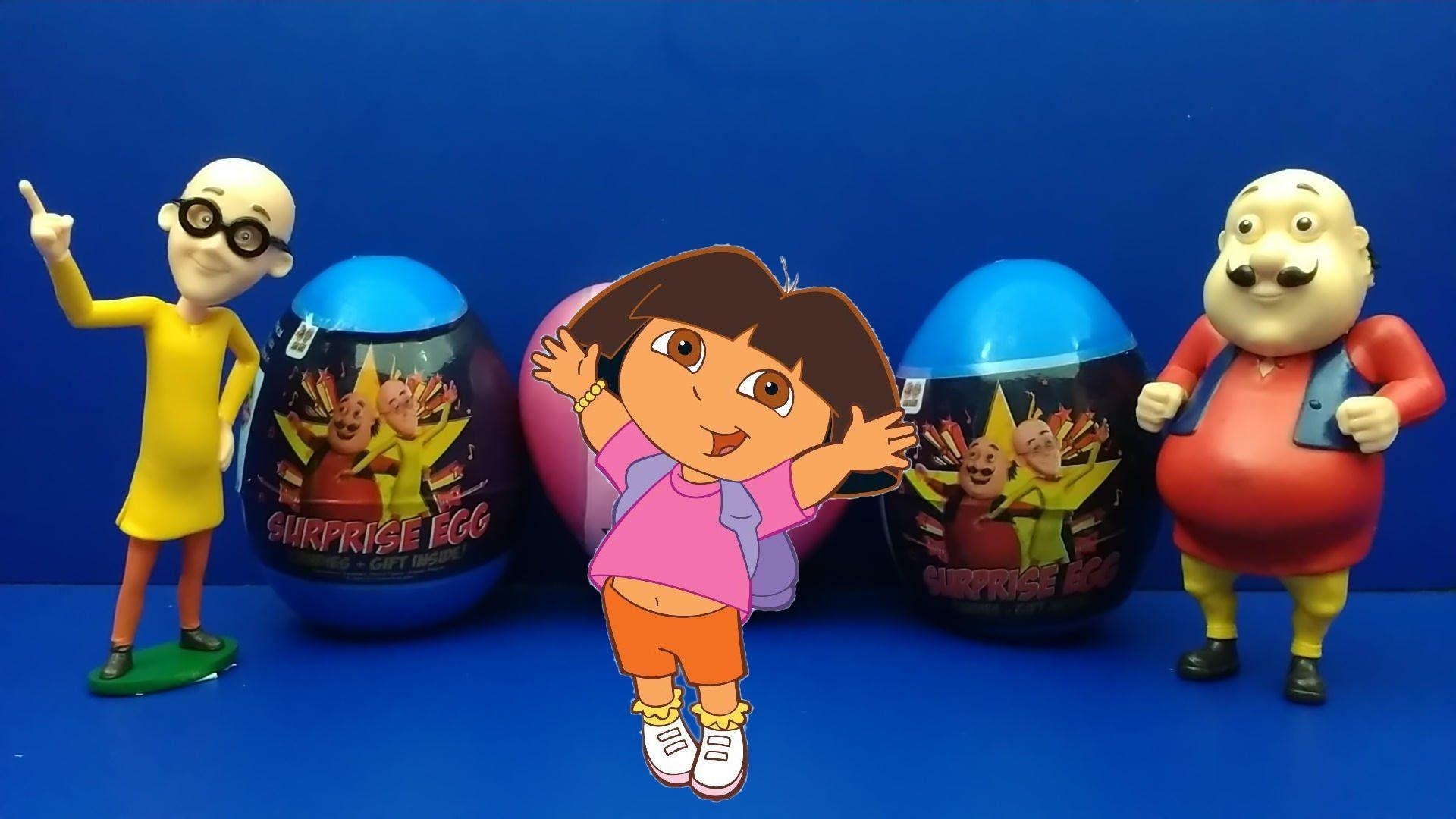 1920x1080 Motu Patlu and Dora The Explorer DORA BUJI Surprise Eggs. ToyBaaz, Desktop