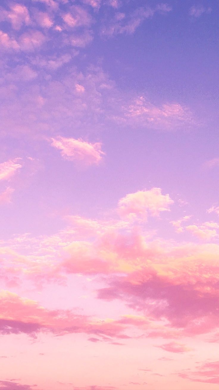 740x1310 Pink Clouds Wallpaper, Phone