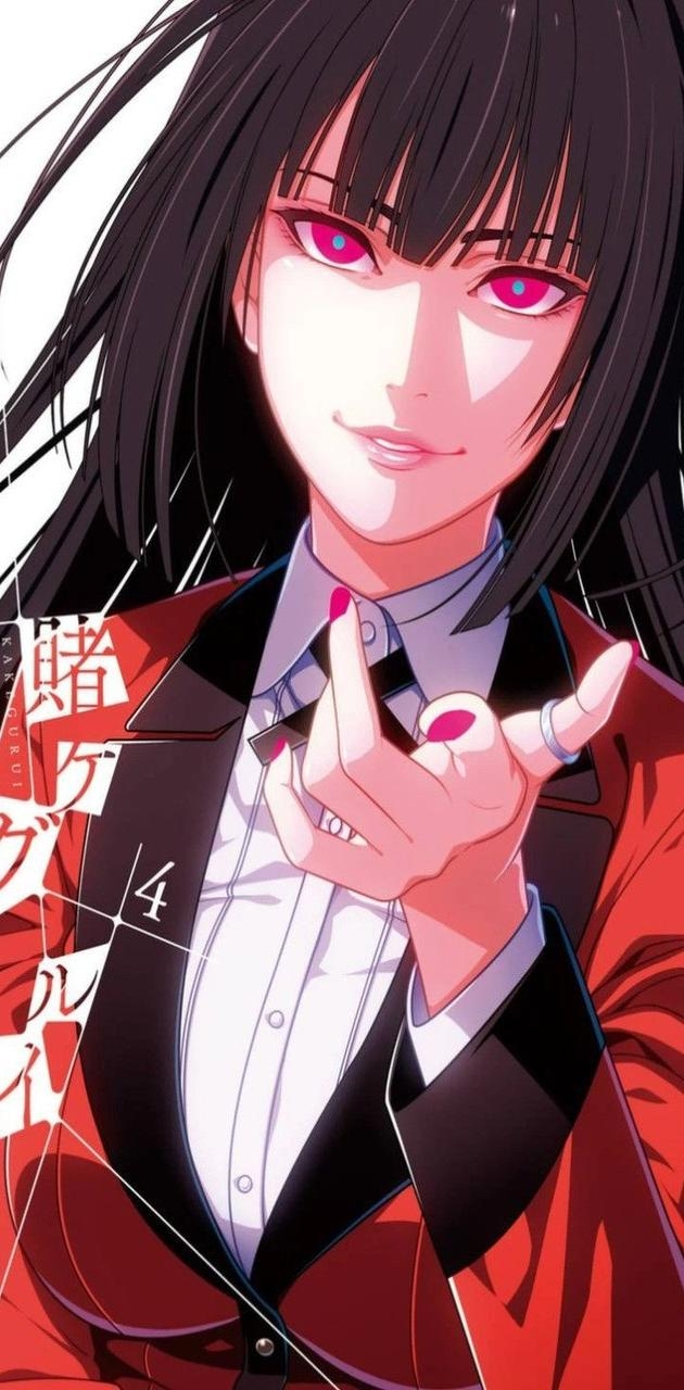 630x1280 Yumeko jabami wallpaper, Phone