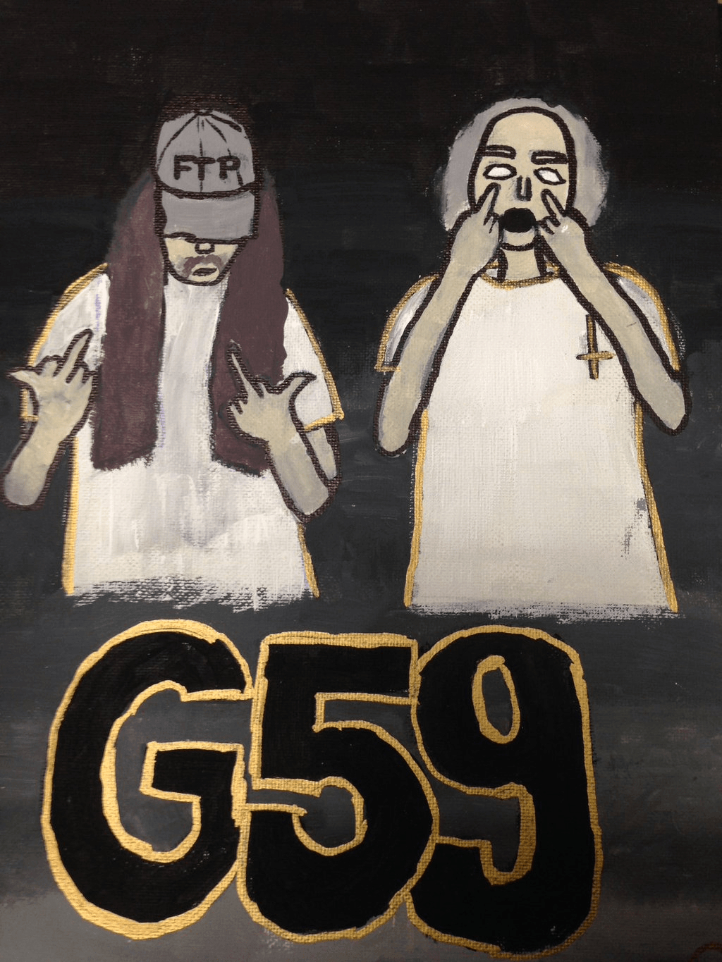 1030x1370 UICIDEBOY$ Painting my girl made for me, Phone