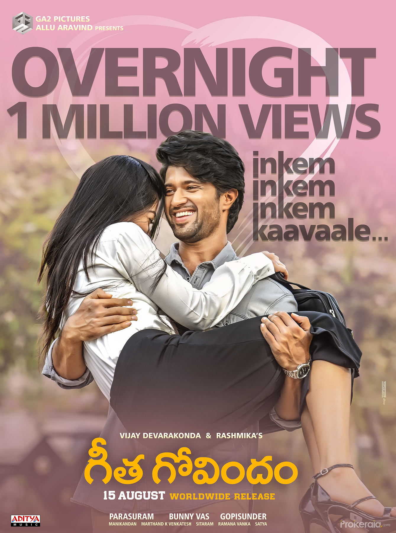 1340x1800 Geetha Govindam New Poster Still # 12, Phone