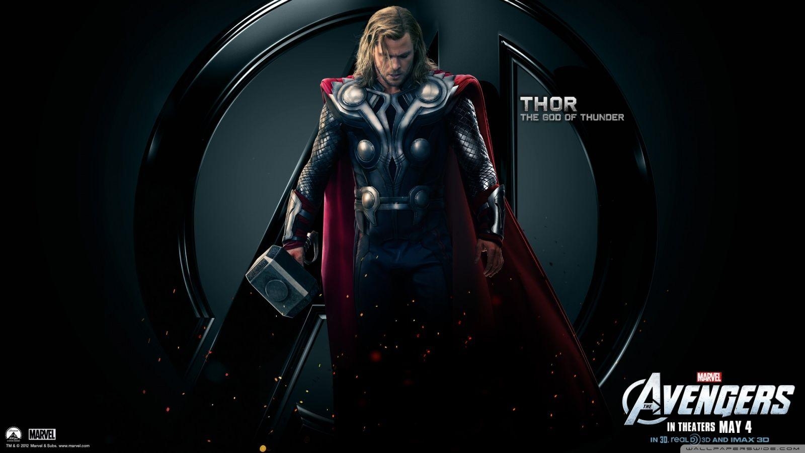 1600x900 The Avengers Thor ❤ 4K HD Desktop Wallpaper for 4K Ultra HD TV, Desktop