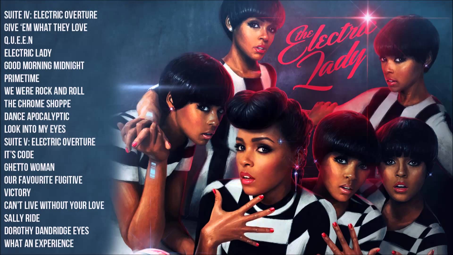 1920x1080 Download Music Albums: Janelle Monáe Electric Lady. Tracklist, Desktop