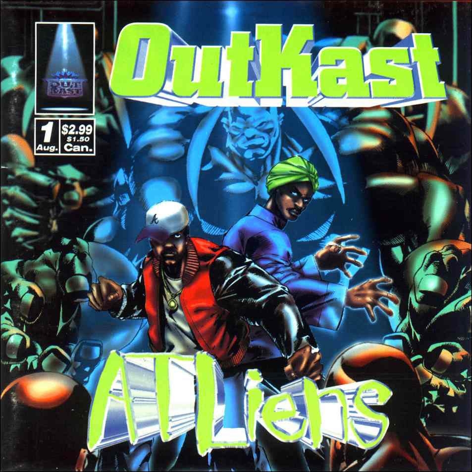 960x960 The album cover for OutKast's 1996 'ATLiens', Phone