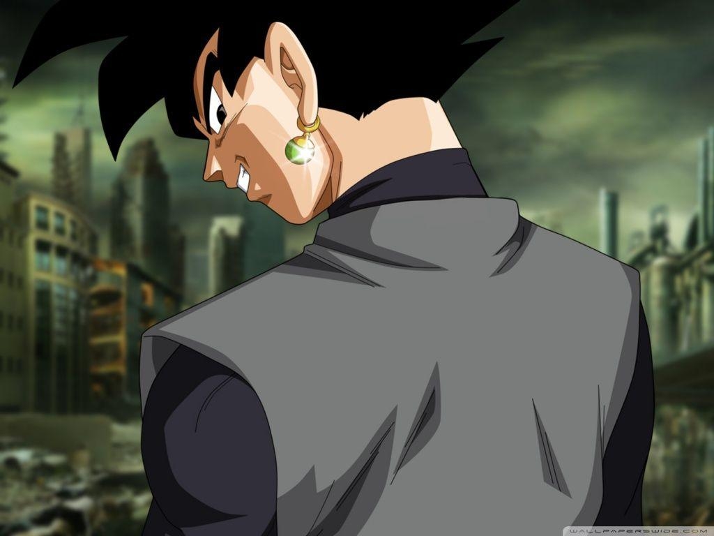 1030x770 Black Goku HD desktop wallpaper, Widescreen, High Definition, Desktop