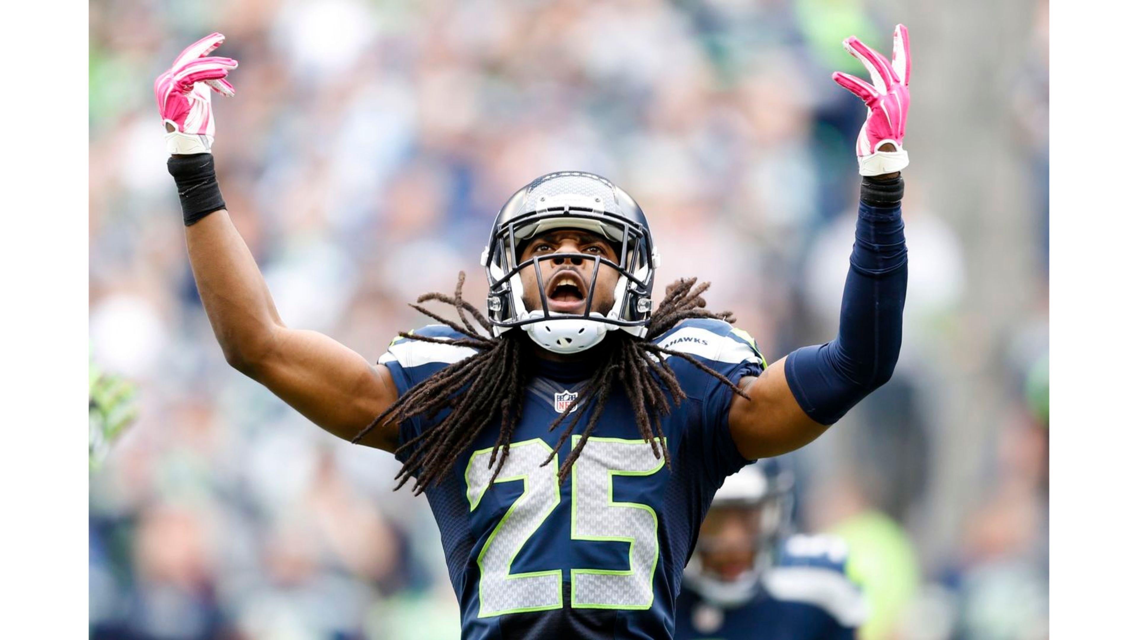 3840x2160 Interception Touchdown 4K Richard Sherman Wallpaper. Free 4K, Desktop