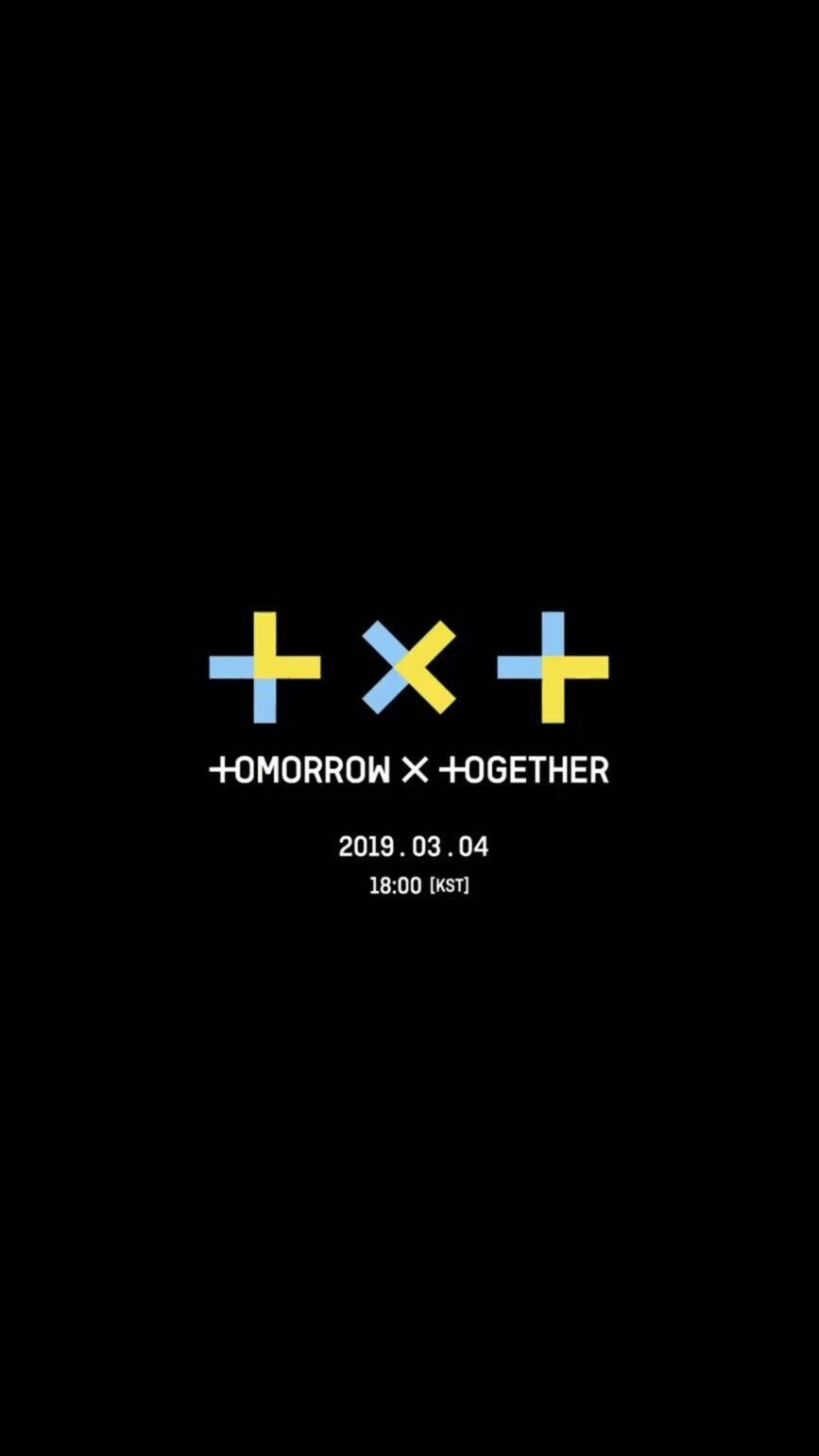 870x1550 txt #kpop #wallpaper #bighit. Kpop logos, Kpop, Phone