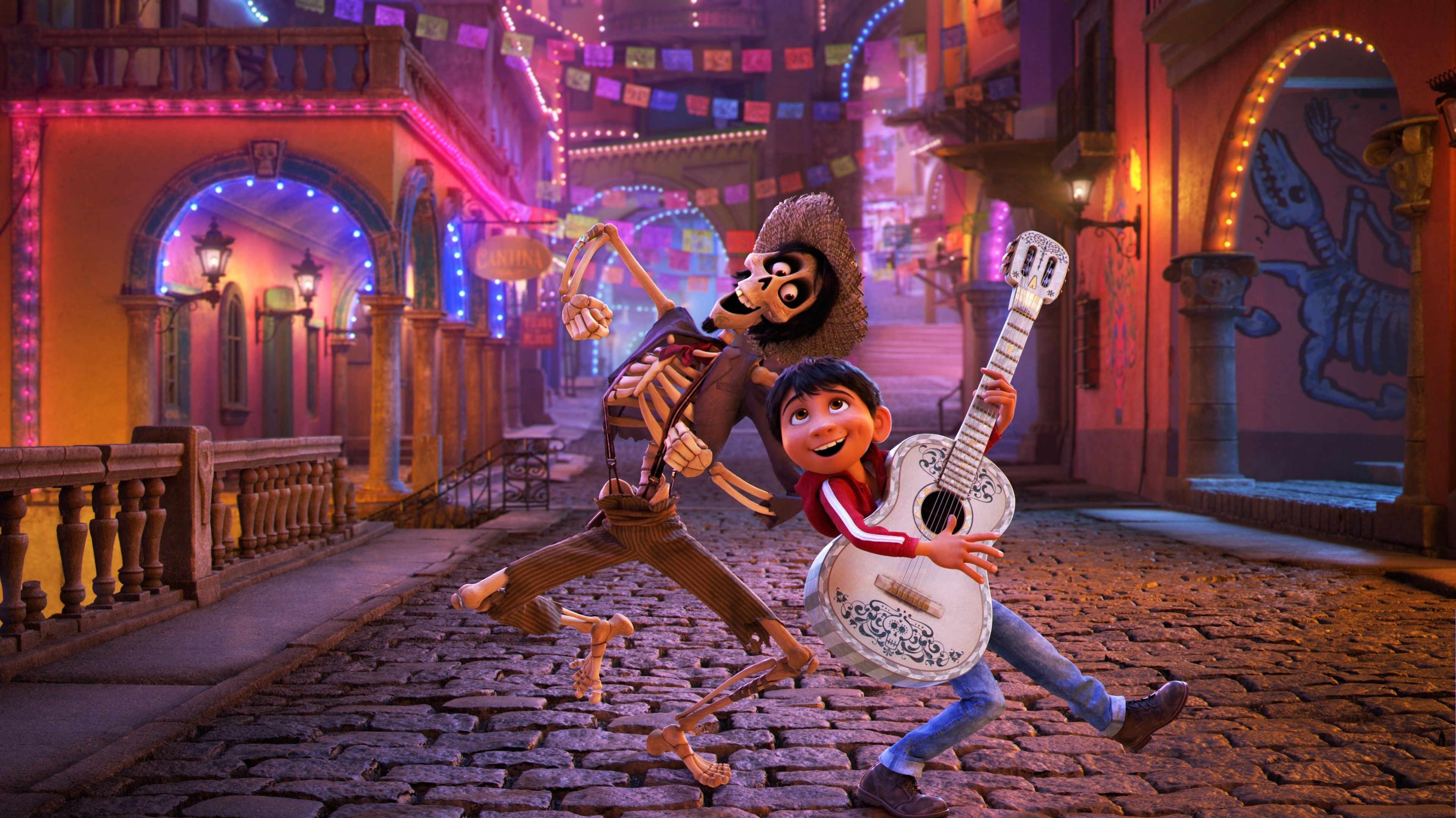 3840x2160 Download Wallpaper Hector, Miguel Rivera, 4k, 3D Animation, Disney, 2017 Movies, Coco For Desktop With Resolution. High Quality HD Picture Wallpaper, Desktop