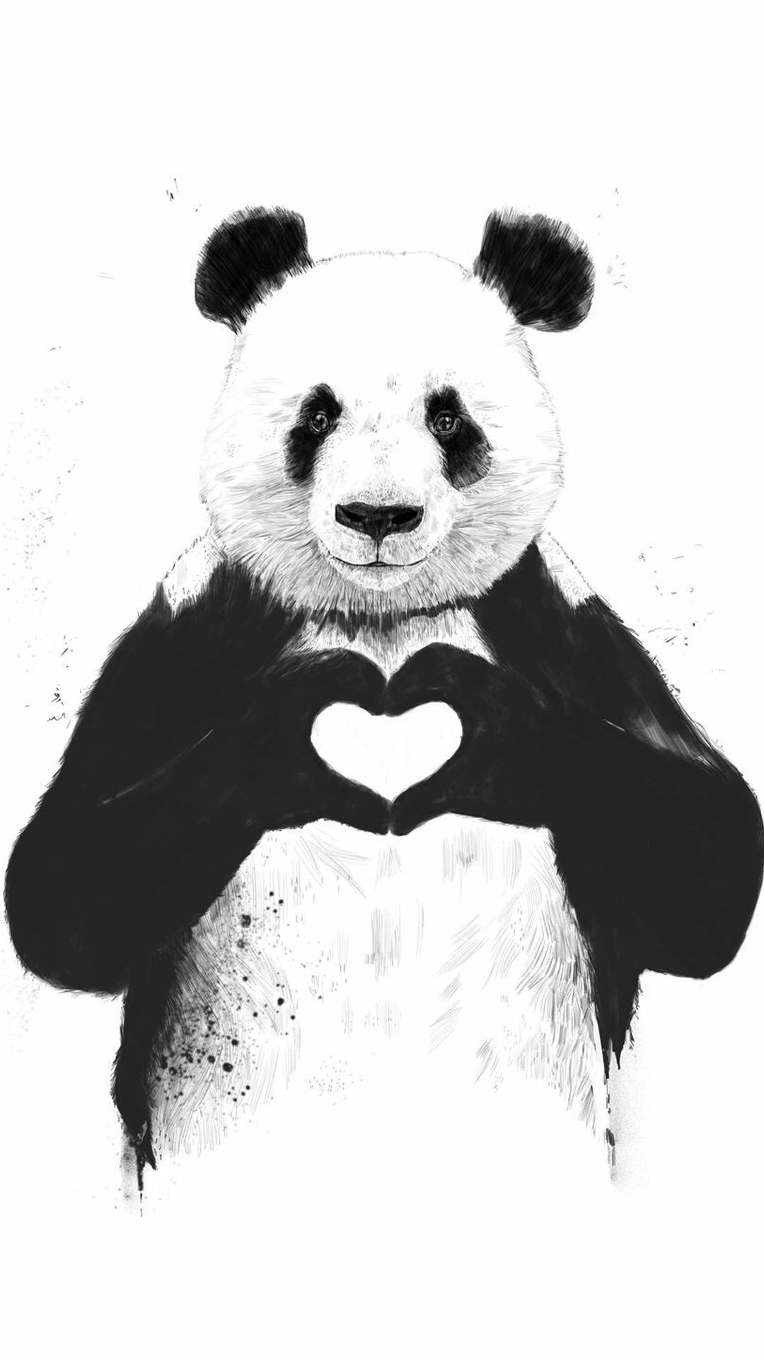 1080x1920 Panda Wallpaper for iPhone Pro Max, X, 6, Phone