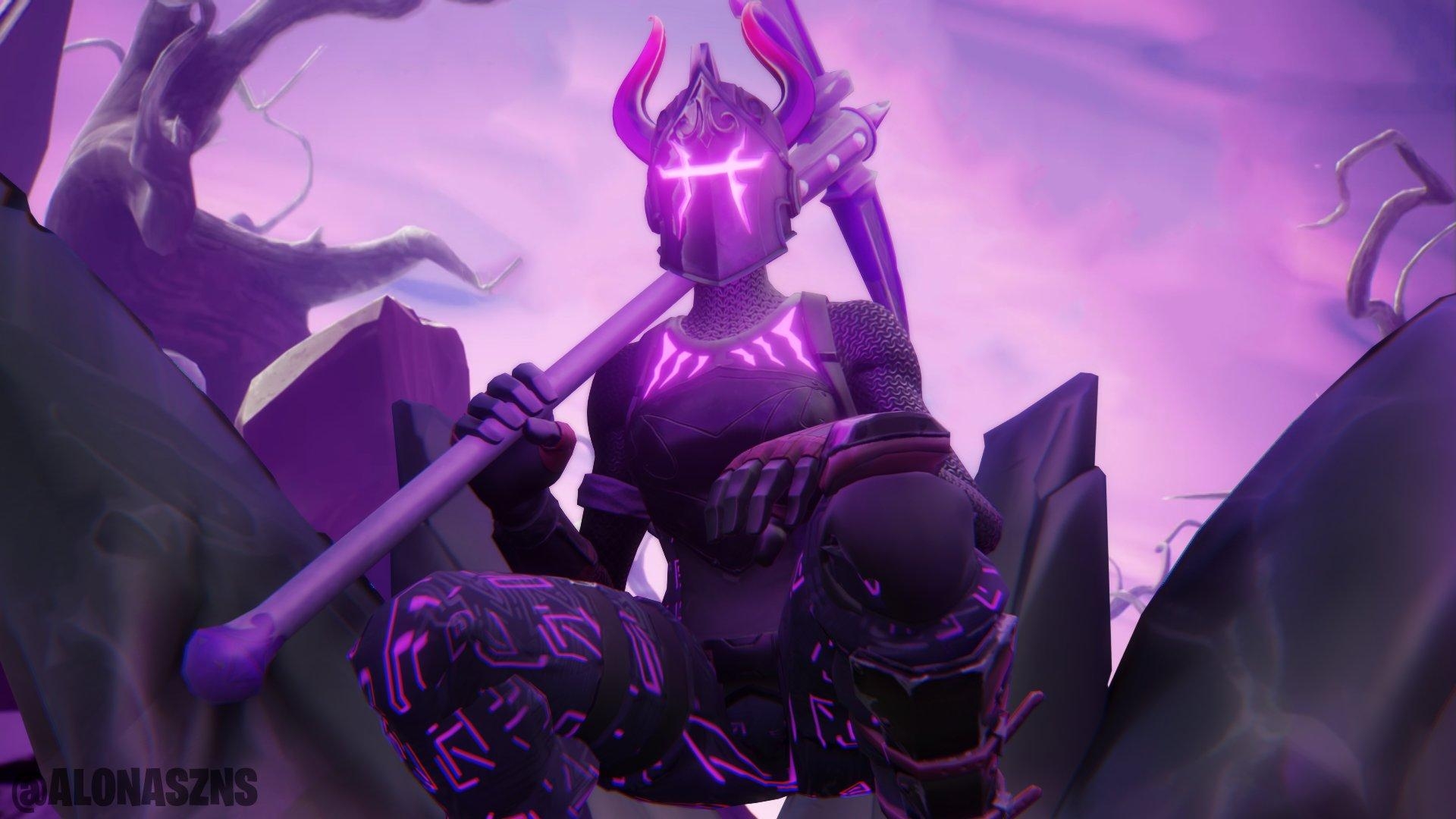 1920x1080 Dark Red Knight Fortnite wallpaper, Desktop