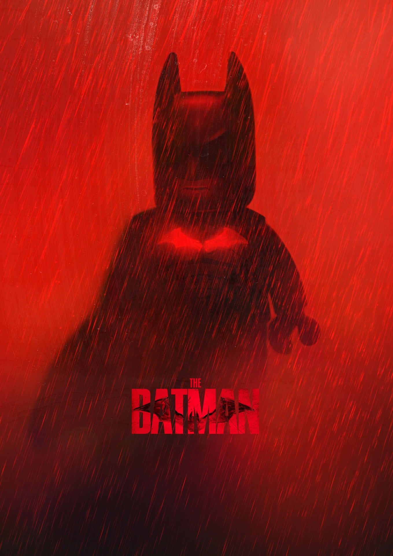 1360x1920 Download Lego Batman Red PFP Wallpaper, Phone