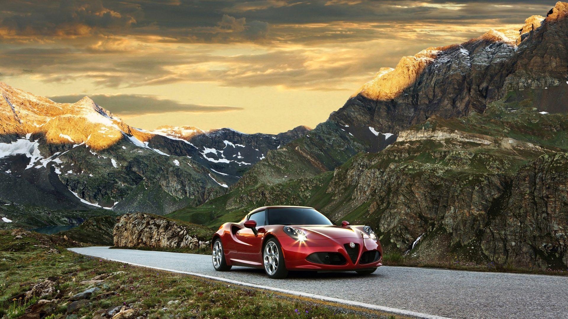 1920x1080 Alfa Romeo Car HD Wallpaper New Tab Theme Speed Motors, Desktop