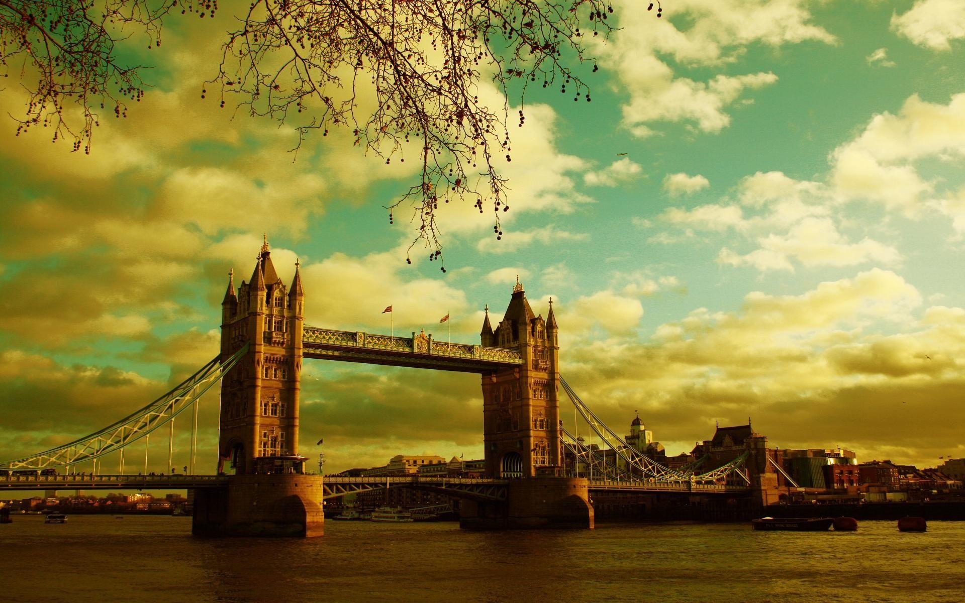 1920x1200 Travel & World Tower Bridge London Twilight wallpaper Desktop, Desktop