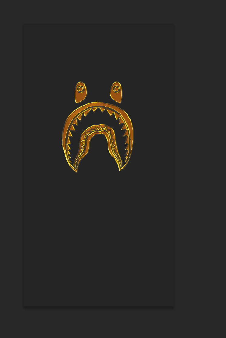 750x1120 Bape Wallpaper Gold, Phone