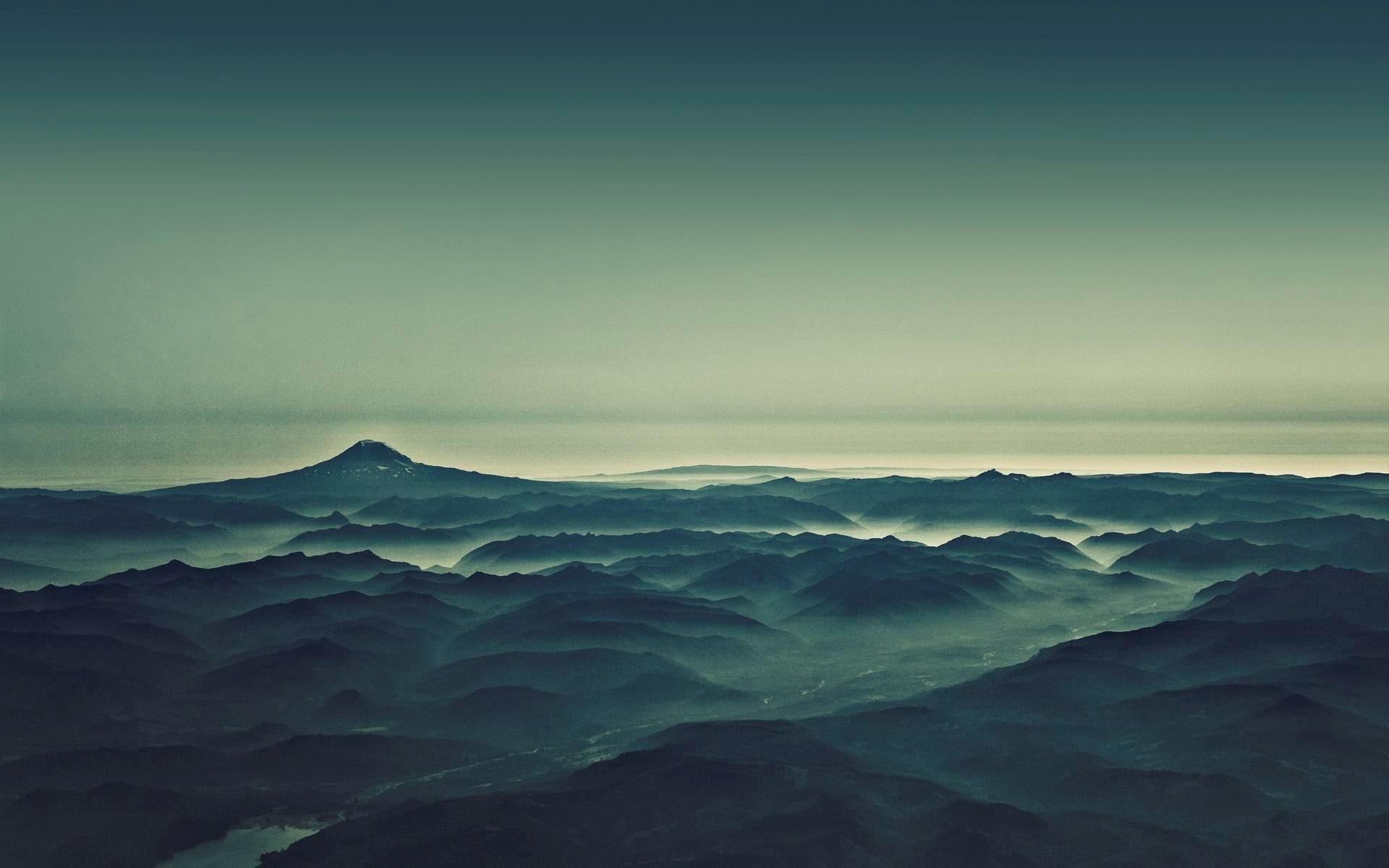 1920x1200 Morning Mist Mountain Image, Desktop