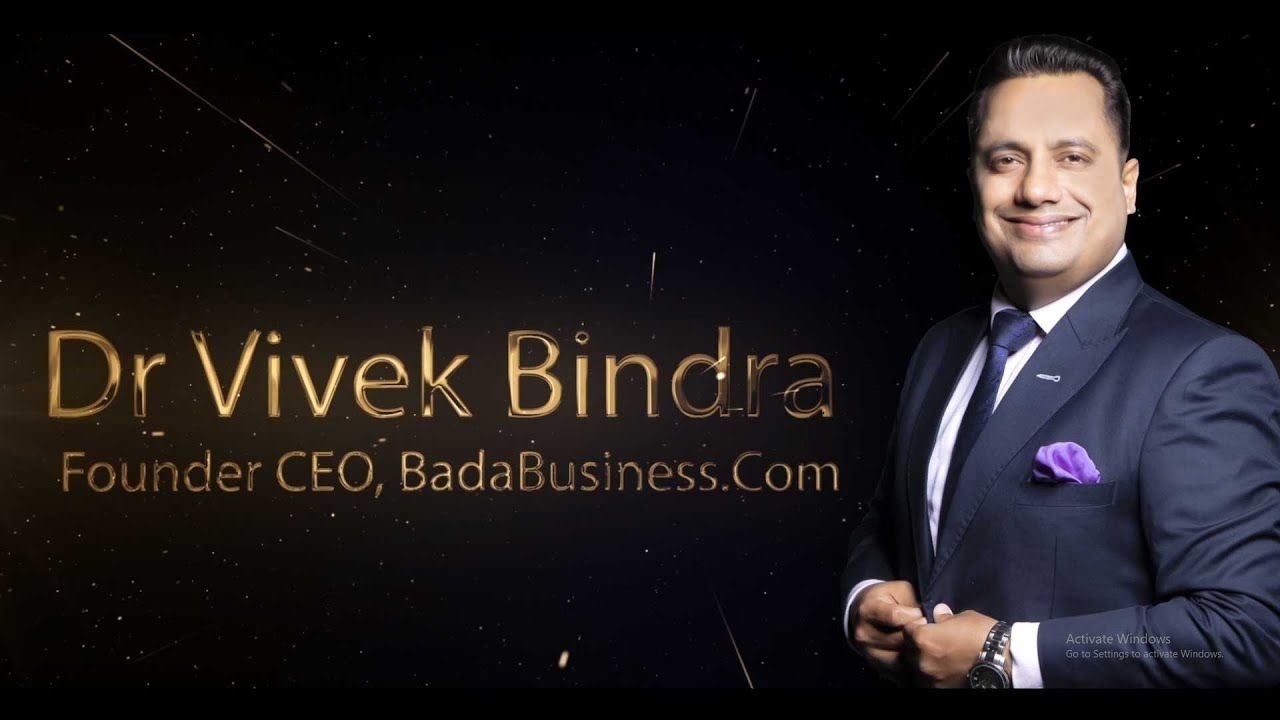 1280x720 Dr. Vivek Bindra Wiki, Biograpgy, YoTube, age, Wife, Motivational Video, Desktop