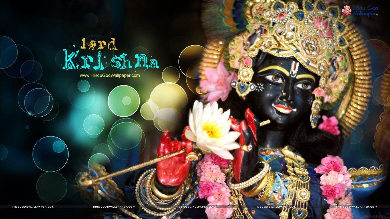 1370x770 Krishna Wallpaper HD Full Size for Desktop Download, Desktop