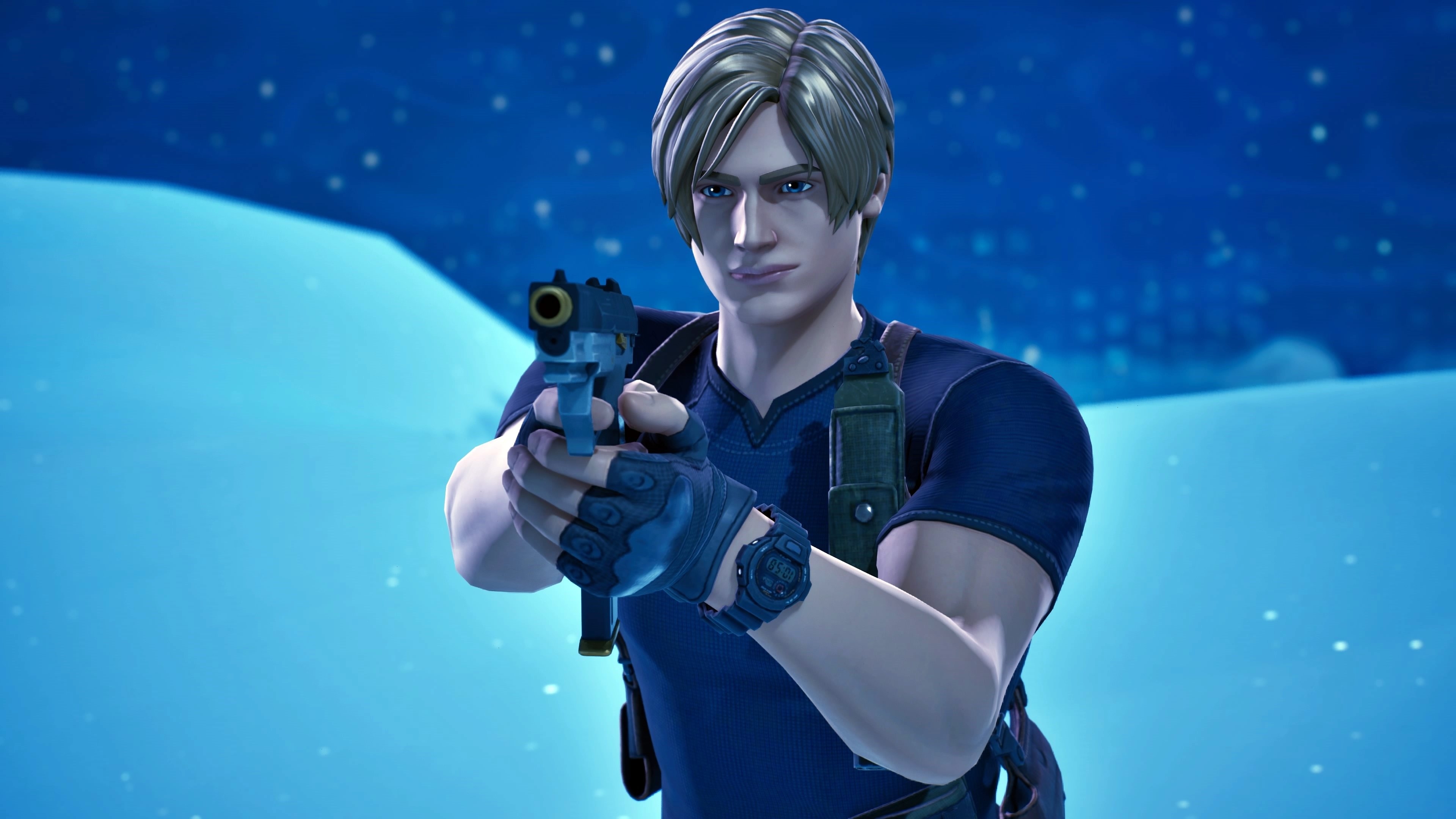 3840x2160 Leon S. Kennedy Fortnite wallpaper, Desktop