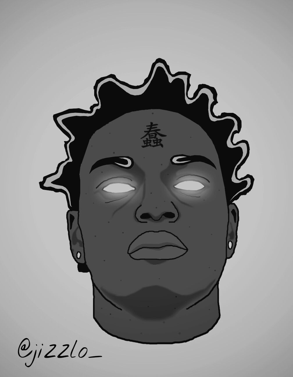 1010x1300 Kodak Black Cartoon Wallpaper, Phone