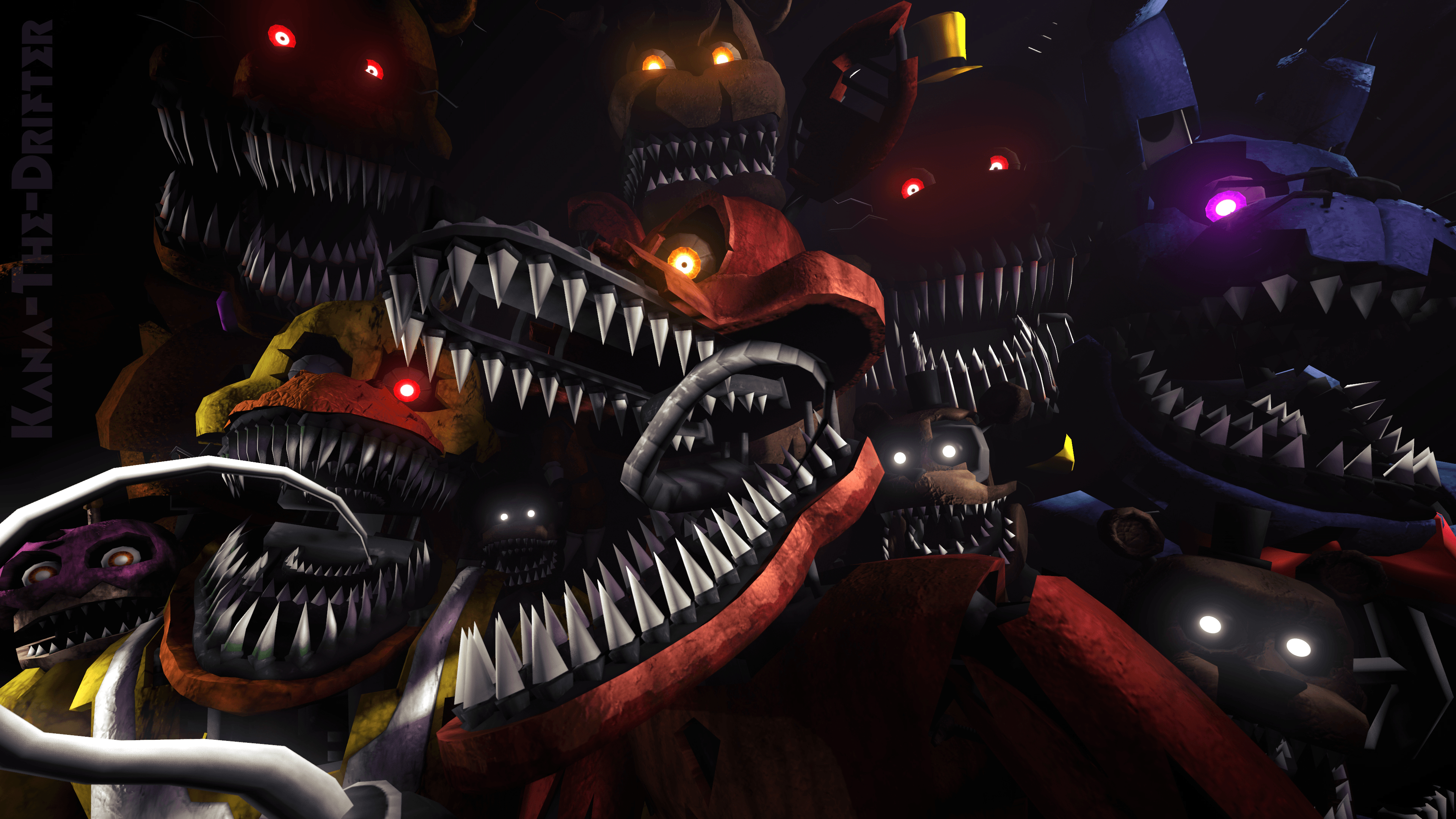 3840x2160 We'll Stay Here Forever (FNAF SFM Wallpaper) By Kana The Drifter, Desktop