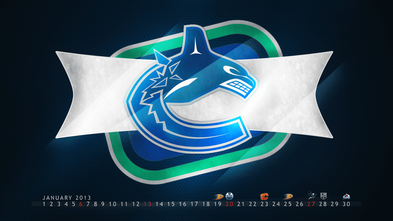 1370x770 image For > Vancouver Canucks Logo 2013, Desktop