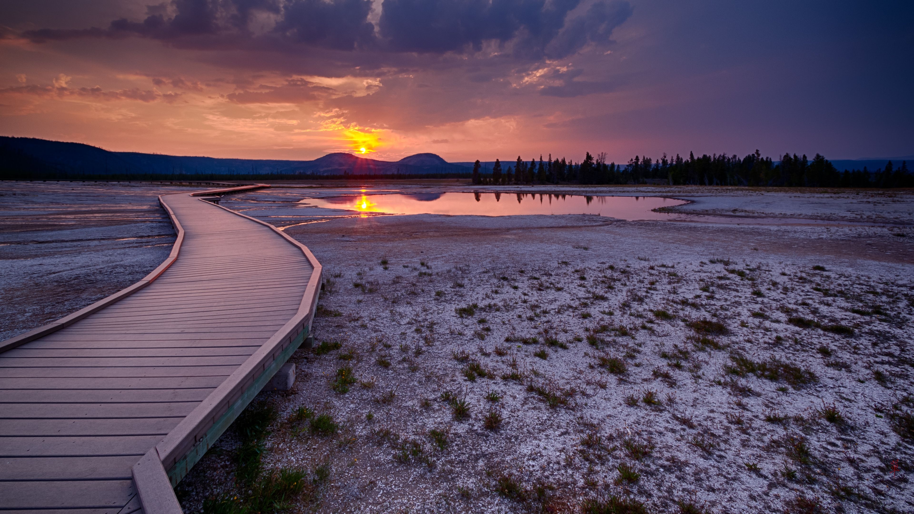 3840x2160 Yellowstone National Park wallpaper, Desktop