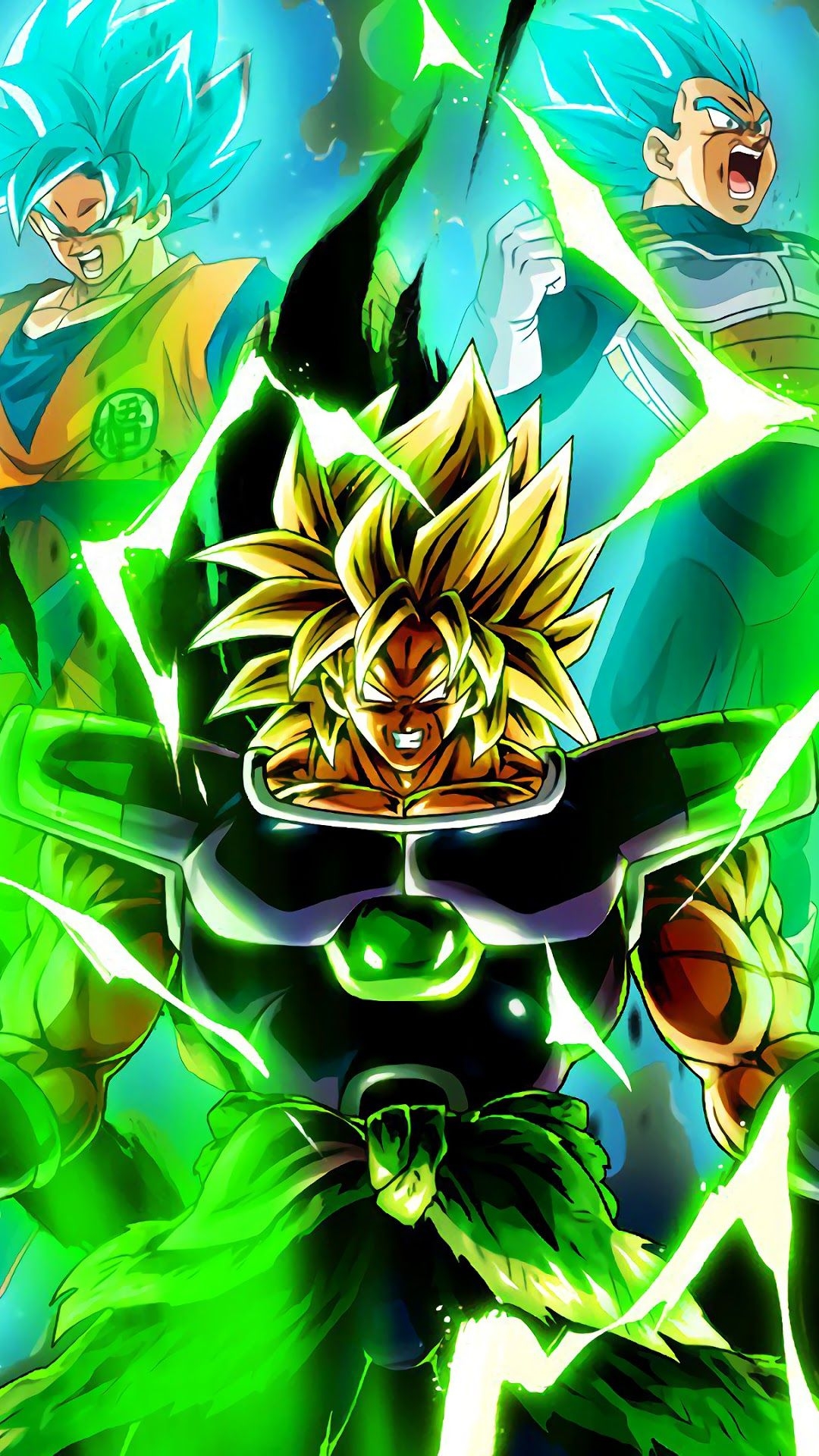 1080x1920 Dragon Ball Super: Broly Goku Vegeta 4K Wallpaper, Phone