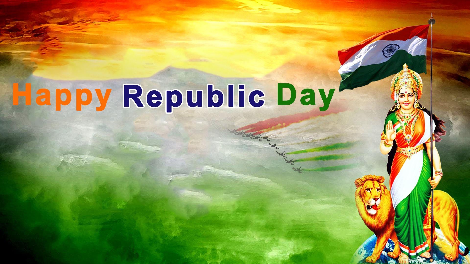 1920x1080 Bharat Mata Flag Beautiful HD Wallpaper Republic Day 26th, Desktop