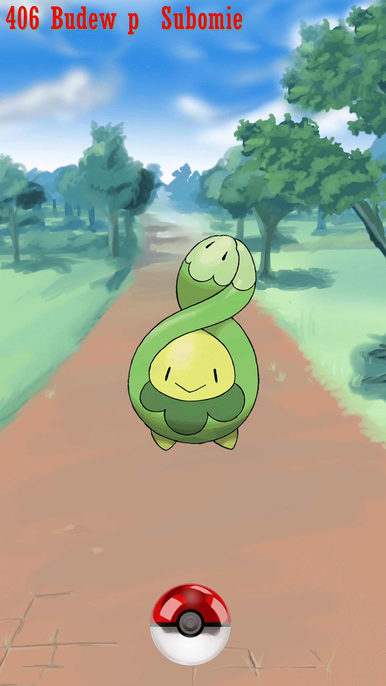 1250x2210 Street Pokeball Budew p Subomie, Phone