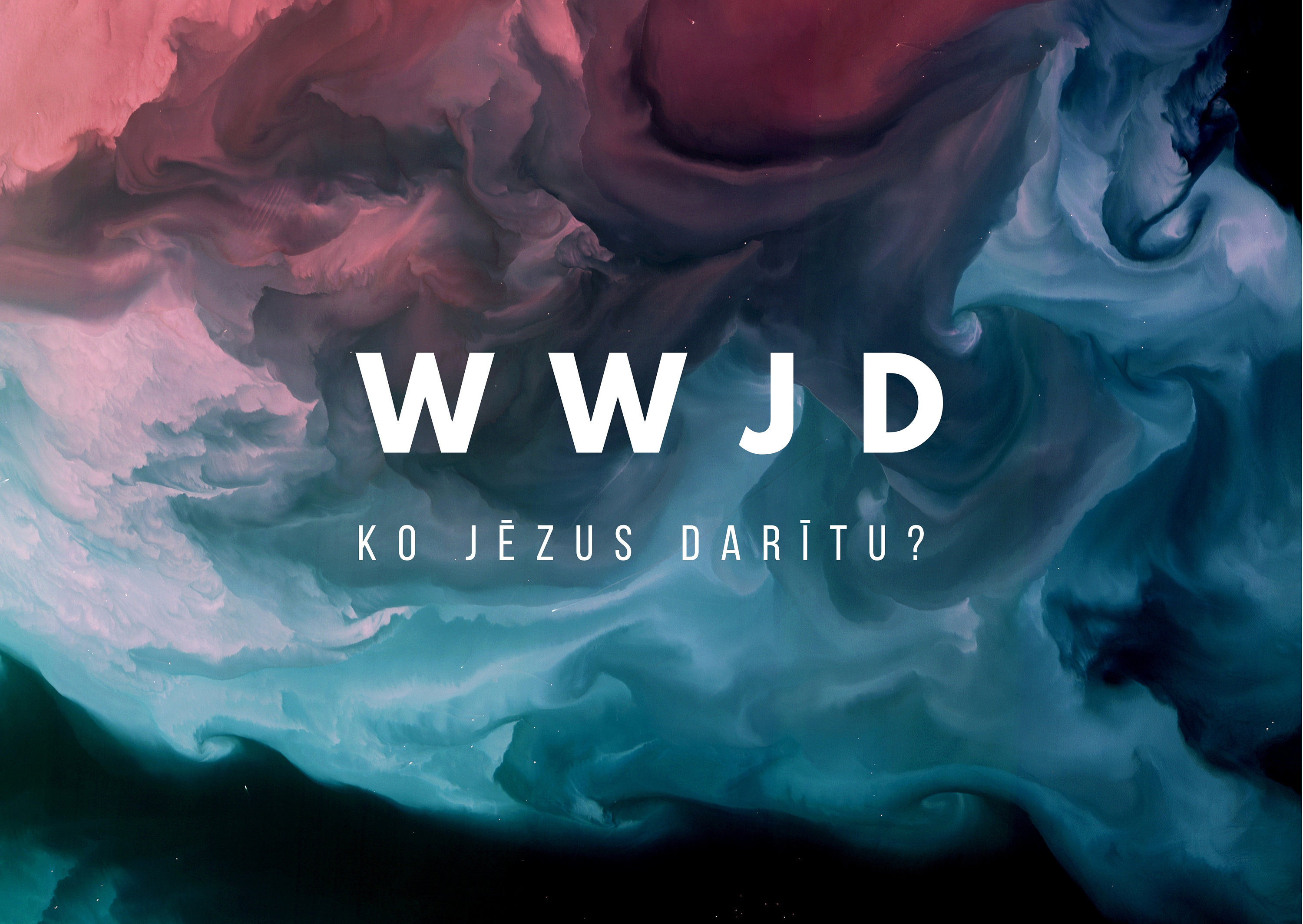 3000x2130 WWJD What Would Jesus Do Digital, Desktop