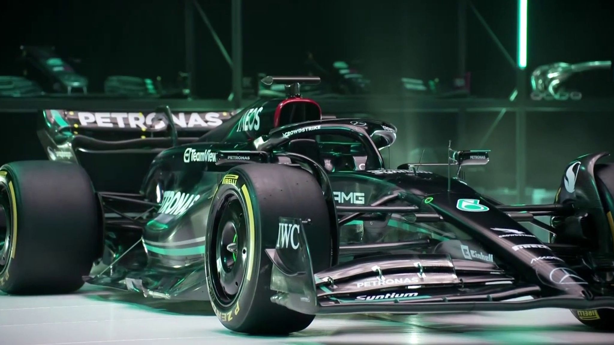 2050x1160 Mercedes launch new Formula 1 car: W14 revealed for Lewis Hamilton and George Russell title challenge, Desktop