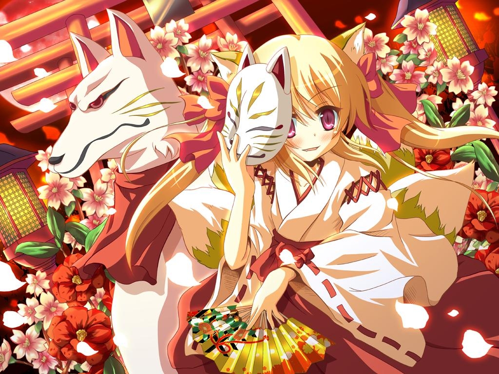 1030x770 Anime Fox Spirit Wallpaper Cool HD, Desktop