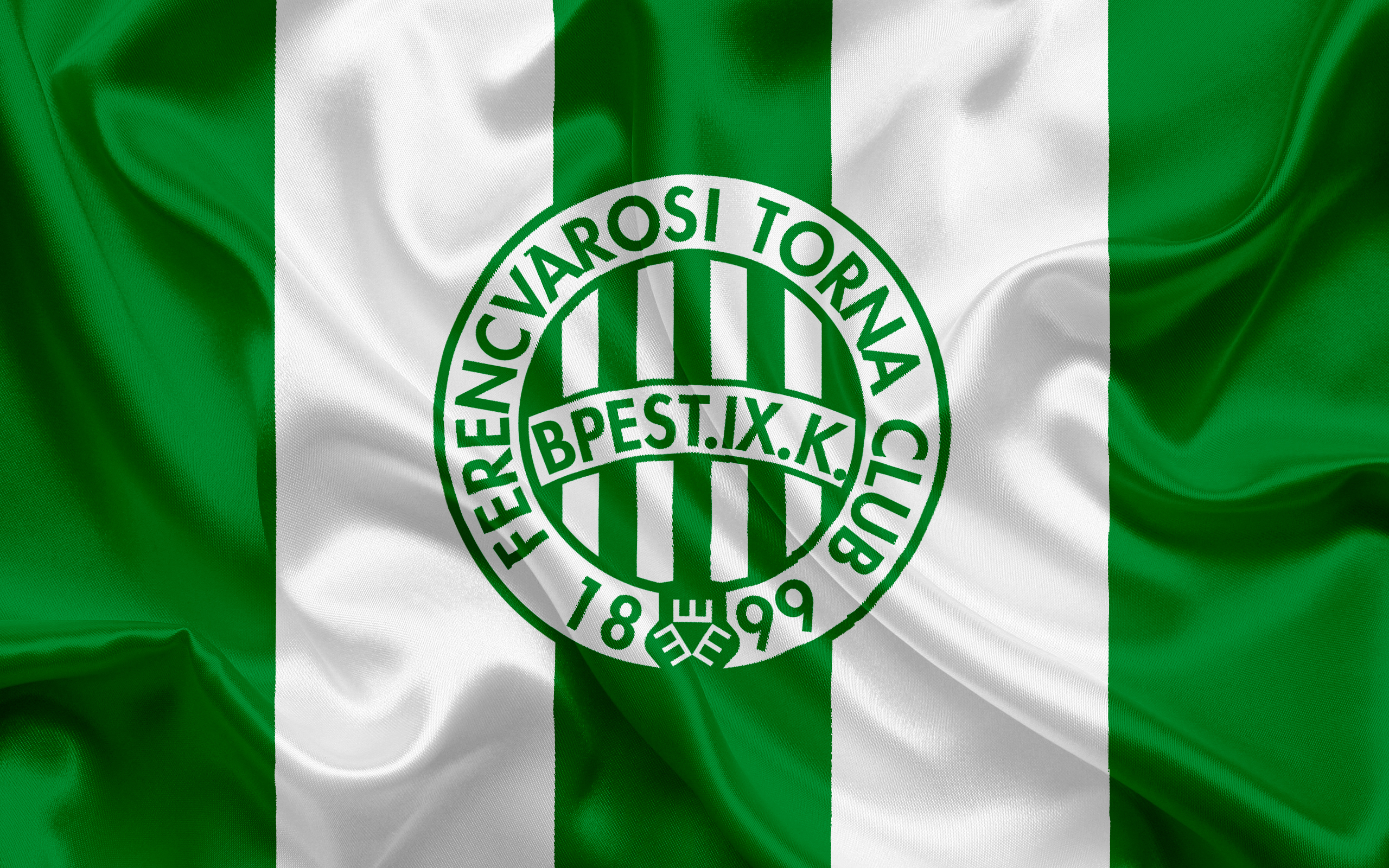 2560x1600 Download wallpaper Ferencvarosi TC, Hungarian football club, emblem, Hungary, Ferencvaros, Budapest, football for desktop with resolution. High Quality HD picture wallpaper, Desktop